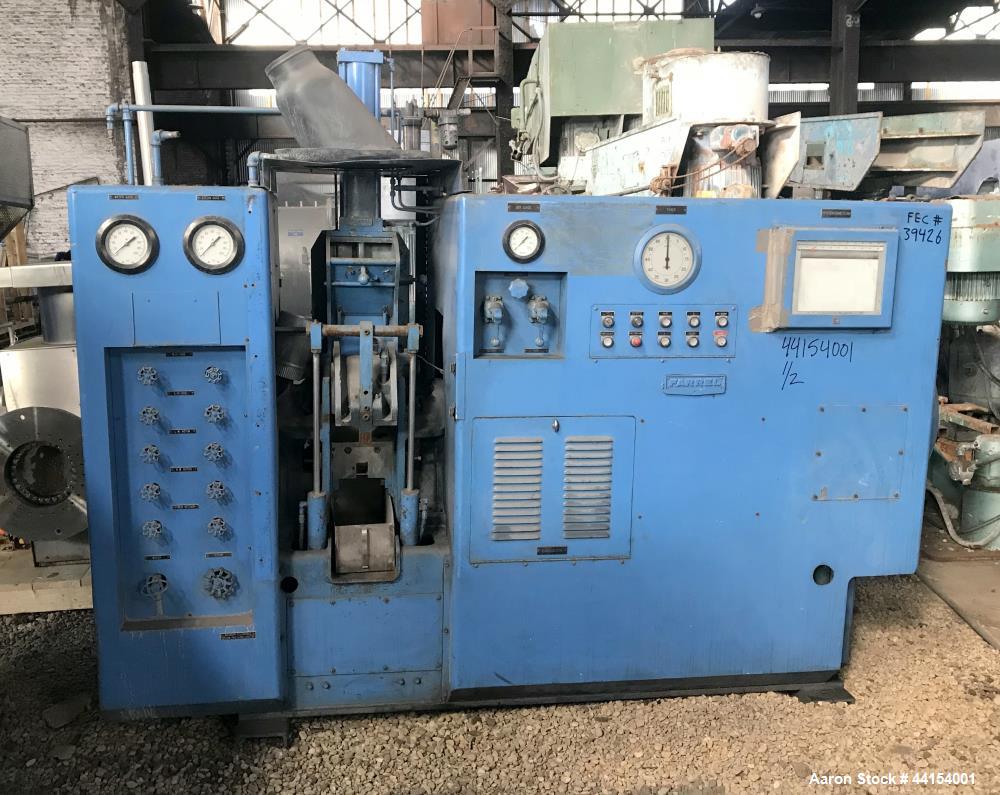 Used Farrel Banbury Mixer, Model 00C