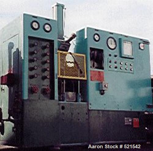 USED: Farrel model BR Banbury mixer rated 96 cu in volume, 2.67 lbbatch. Machine is a roller bearing type with hand operated Trabongrease lubricator. Unit has rotary unions for cooling and heatingrot...