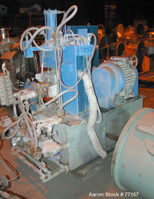 Used: Moriyama dispersion mixer, batch mixer/compounder, type D3-7.5. 3 liter mi
