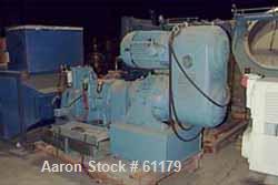 Used Teledyne Readco 5" High Intensity Batch Mixer Compounder, 100 Cubic Inch (0.43 gallon), 304 Stainless Steel. Jacketed bowl, cored rotors, co-rotating design. 5-1/2" x 5" Top feed opening with ho...