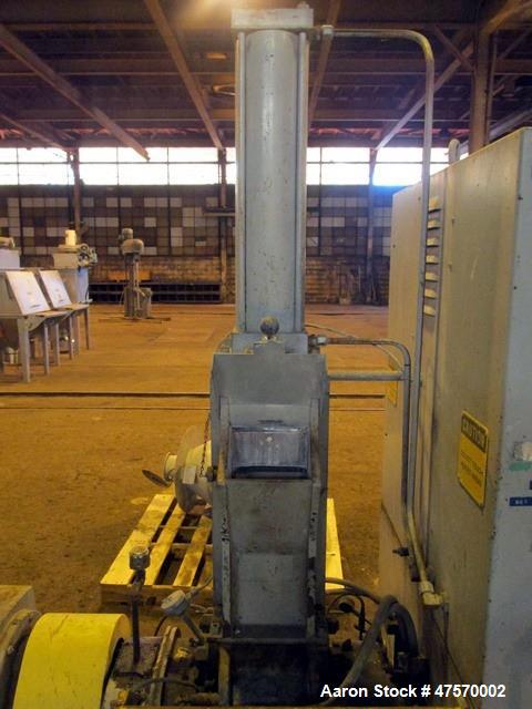 Used Stewart Bolling Lab Internal Rotor Mixer, Model 00. 1.6 Liter mixer volume, driven by a 30hp DC motor with SCR control. Serial# 1.88.13977.