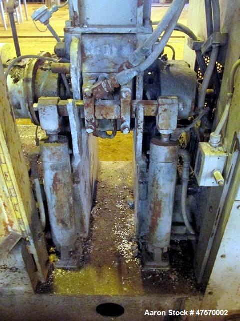 Used Stewart Bolling Lab Internal Rotor Mixer, Model 00. 1.6 Liter mixer volume, driven by a 30hp DC motor with SCR control. Serial# 1.88.13977.