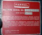 Used Farrel Banbury Mixer, Model 1D