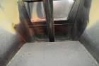 Used Farrel Banbury Mixer, Model 9D. Approximate chamber gross volume 182 liters (48 gallons, 11,120 cubic inches), approximate compound capacity 390 pounds. Jacketed chrome plated sides and door top...