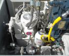 Used Farrel Laboratory Size Banbury Mixer, Model BR1600. Chamber net volume 1.6 liters (0.41 gallons), approximate compound capacity 1.2 kg (2.6 pounds). Jacketed stainless steel sides, rated 150 psi...