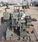 Used Banbury Mixer, Model 00, Carbon Steel. Chrome plated steel rotor, body and ends. Capacity 5 pounds at 1.25 SP gravity, cored rotors and bowl. Flat style floating weight. Side open swing doors (2...