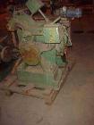 Used Banbury Mixer, Model 00, Carbon Steel. Chrome plated steel rotor, body and ends. Capacity 5 pounds at 1.25 SP gravity, cored rotors and bowl. Flat style floating weight. Side open swing doors (2...