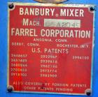 Used Farrel Banbury Mixer, Model 00C