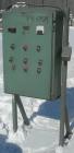 Used Farrel Banbury Mixer, Model 00C. Jacketed chamber, drop door design, rated 150 PSI water or steam. Wing style cored rotors, approximately 125/62.5 RPM. Gross chamber liquid capacity 1.2 gallons....