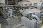 Used-Farrell/Banbury Model F80 Intensive Mixer. Mixing chamber has an 80 liter net volume capacity and is rated for approxim...