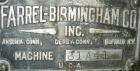 Used Farrel Banbury Mixer, Model F80