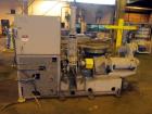 Used Stewart Bolling Lab Internal Rotor Mixer, Model 00. 1.6 Liter mixer volume, driven by a 30hp DC motor with SCR control. Serial# 1.88.13977.