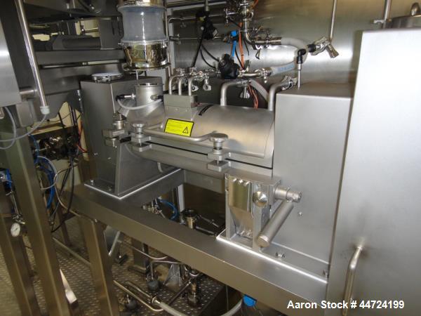  Unused Lodige Continuous Ringlayer "Corimix" Model CM20 316L Stainless Steel Mixer. Internal capacity 20 litre. Has stainless steel jacket, 12 litre capacity rated 3 bar/full vacuum design pressure ...