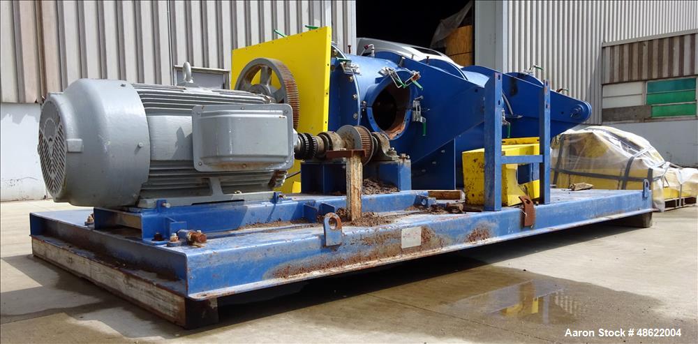 Used Continuous Pin Mixer, Carbon Steel.
