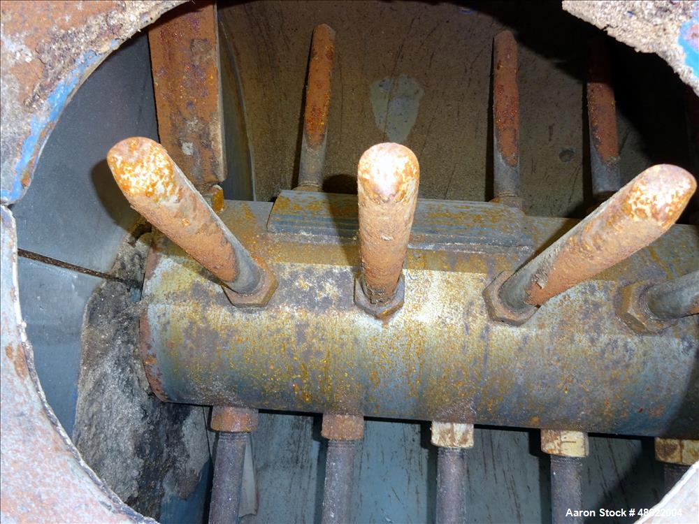 Used Continuous Pin Mixer, Carbon Steel.