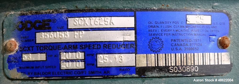 Used Continuous Pin Mixer, Carbon Steel.