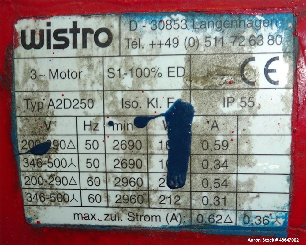 Used Gerstenberg & Agger Pin Rotor Machine