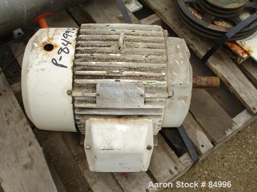 Used Paddle Style Continuous Mixer, 431 Stainless Steel. 8" diameter x 50" long non-jacketed chamber, 2" diameter shaft with 1-1/2" wide x 1/4" thick screw in paddles. 4" x 4" top feed, 4" x 4" end b...