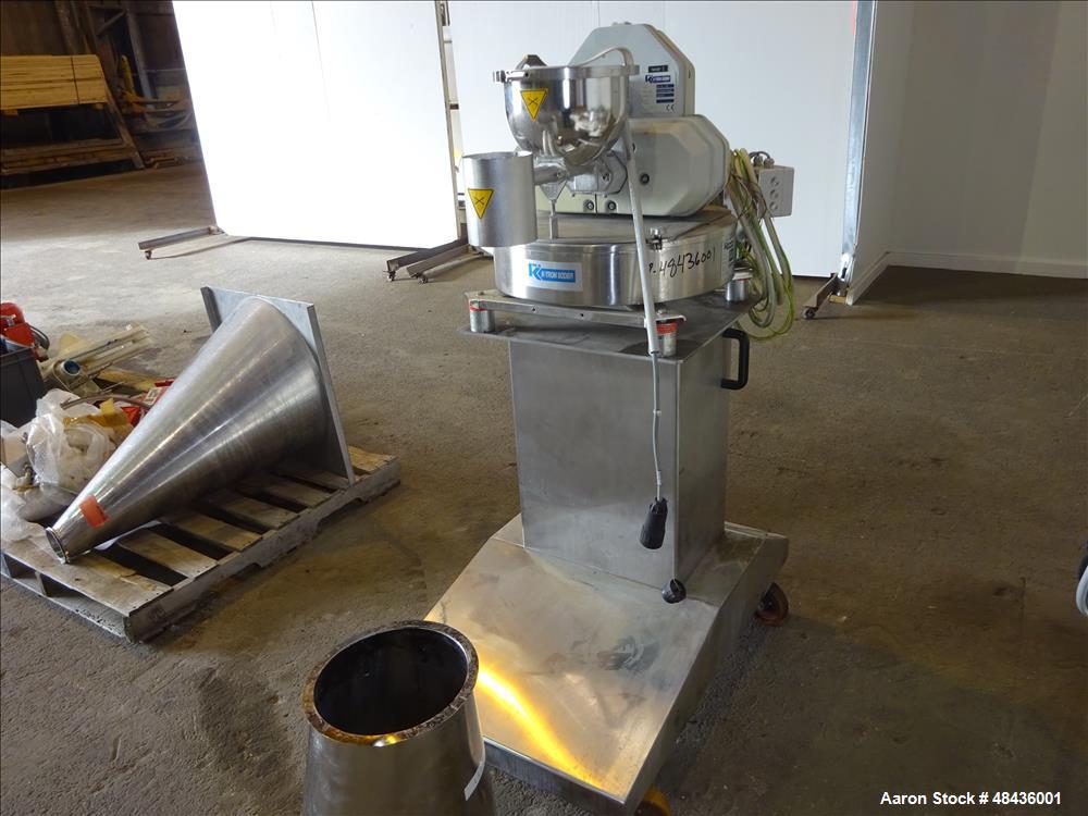 Used F. Aoustin Malaxeur Extrudeur / Extruder Twin-Screw Continuous Mixing/Extr