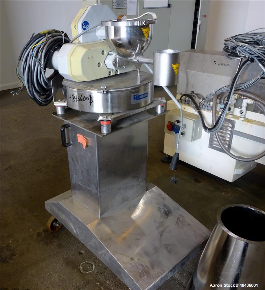Used F. Aoustin Malaxeur Extrudeur / Extruder Twin-Screw Continuous Mixing/Extr