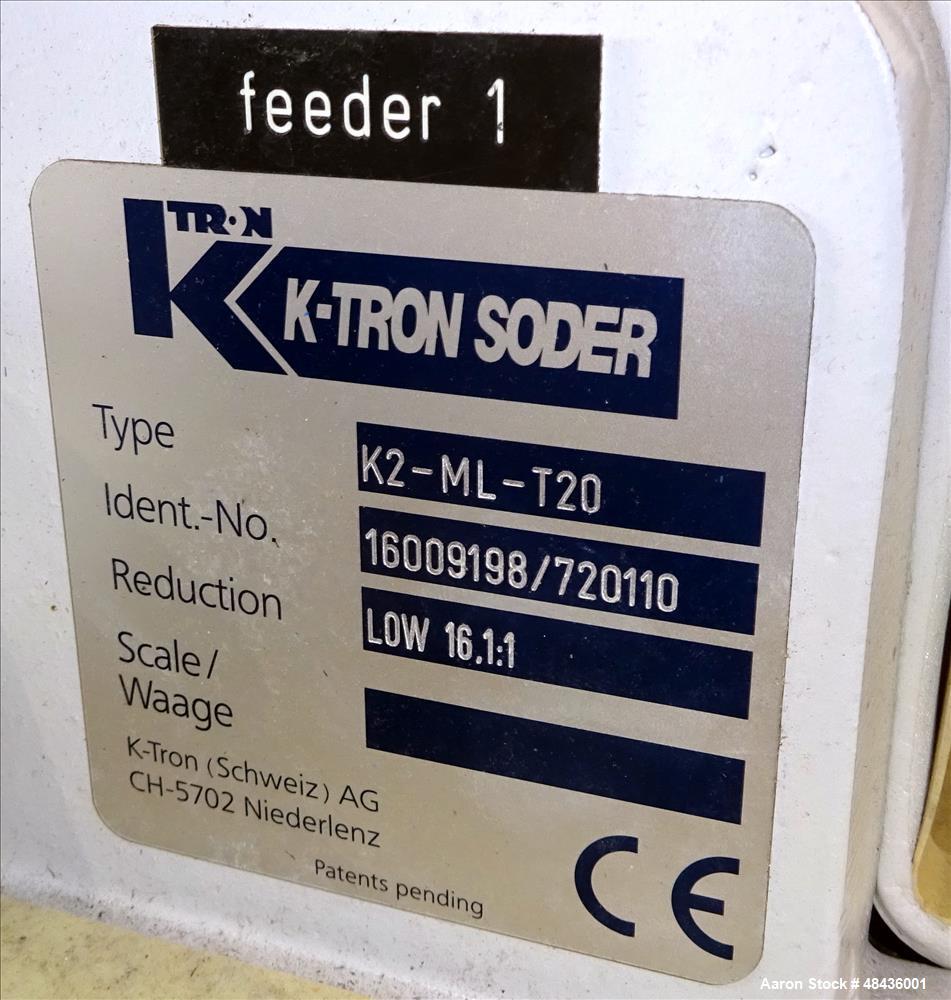 Used F. Aoustin Malaxeur Extrudeur / Extruder Twin-Screw Continuous Mixing/Extr