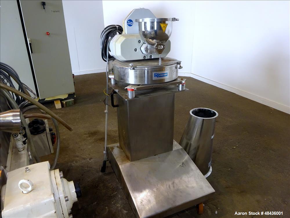 Used F. Aoustin Malaxeur Extrudeur / Extruder Twin-Screw Continuous Mixing/Extr