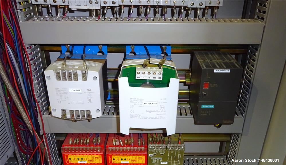 Used F. Aoustin Malaxeur Extrudeur / Extruder Twin-Screw Continuous Mixing/Extr