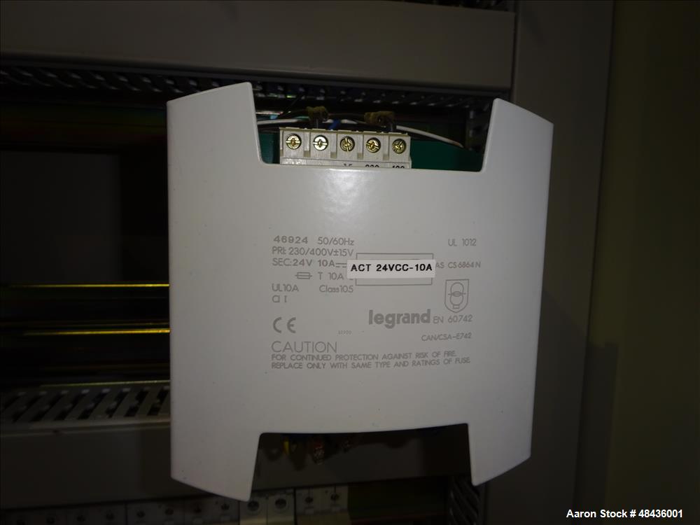 Used F. Aoustin Malaxeur Extrudeur / Extruder Twin-Screw Continuous Mixing/Extr