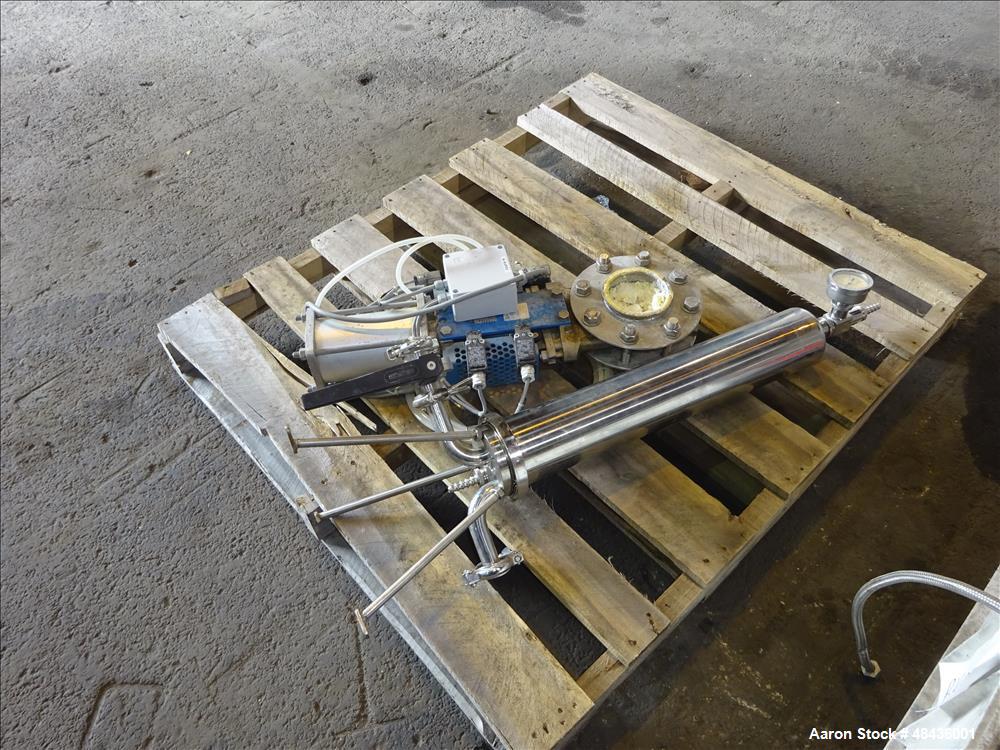 Used F. Aoustin Malaxeur Extrudeur / Extruder Twin-Screw Continuous Mixing/Extr