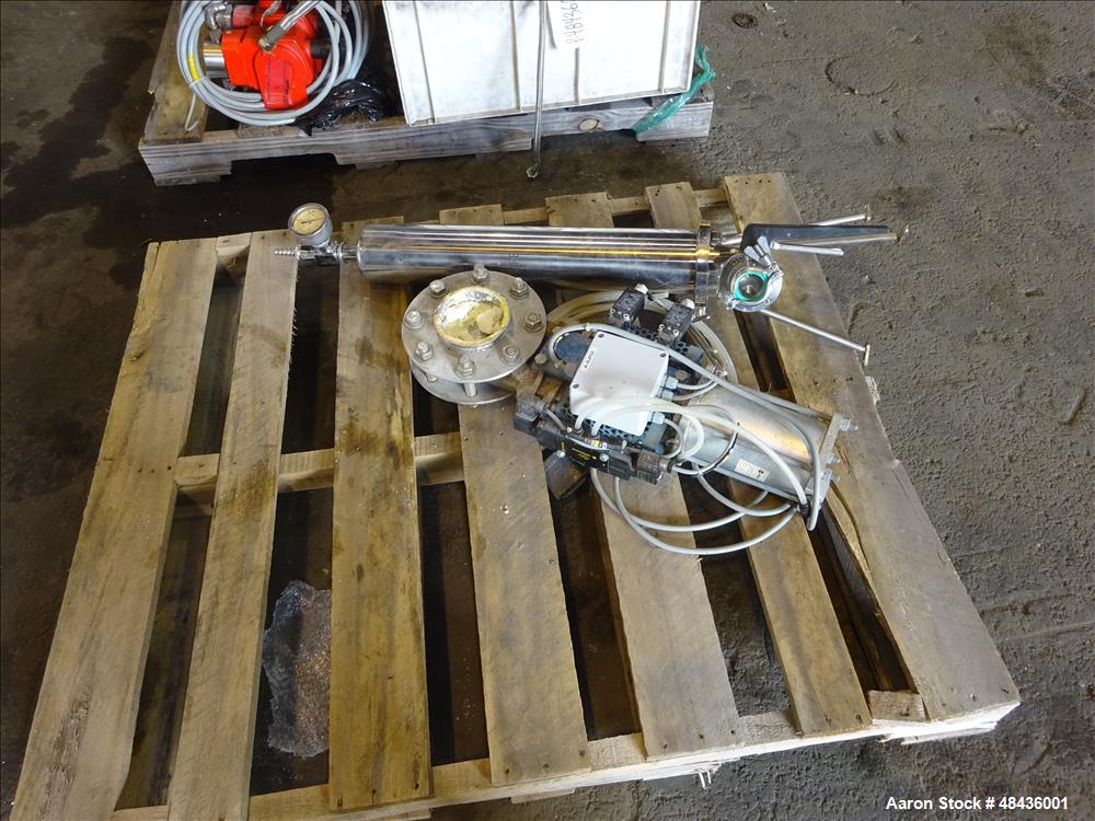 Used F. Aoustin Malaxeur Extrudeur / Extruder Twin-Screw Continuous Mixing/Extr
