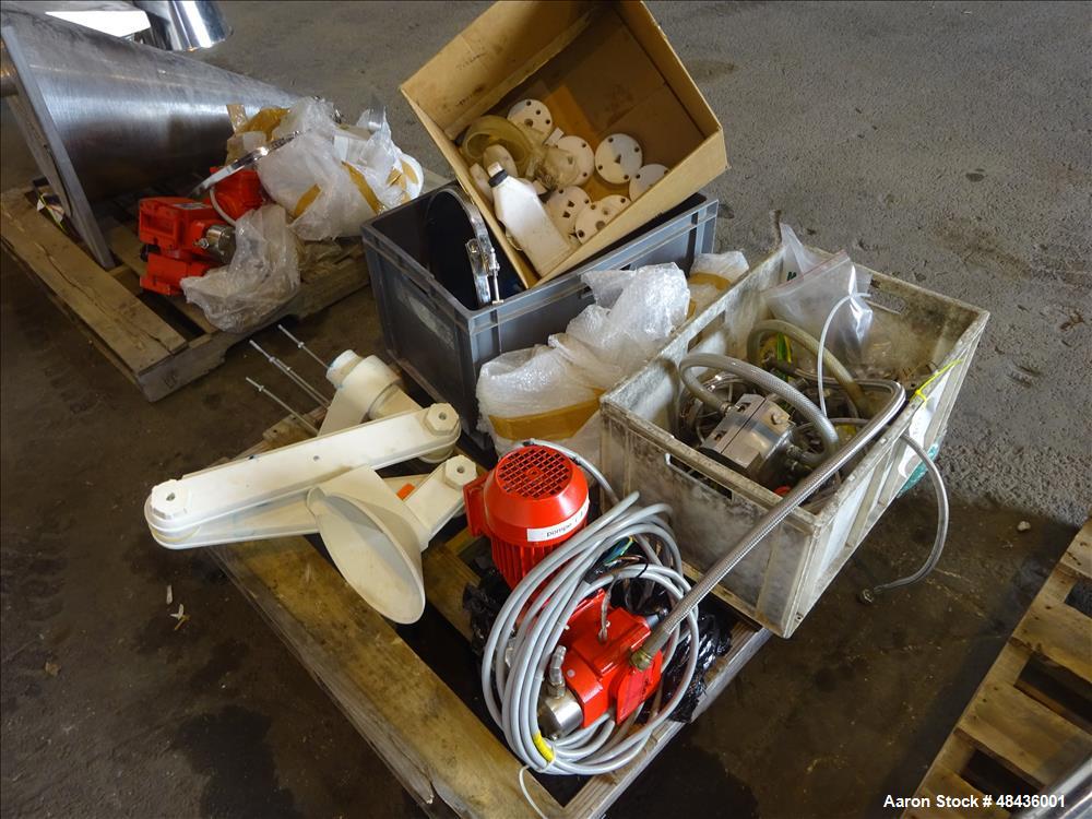 Used F. Aoustin Malaxeur Extrudeur / Extruder Twin-Screw Continuous Mixing/Extr