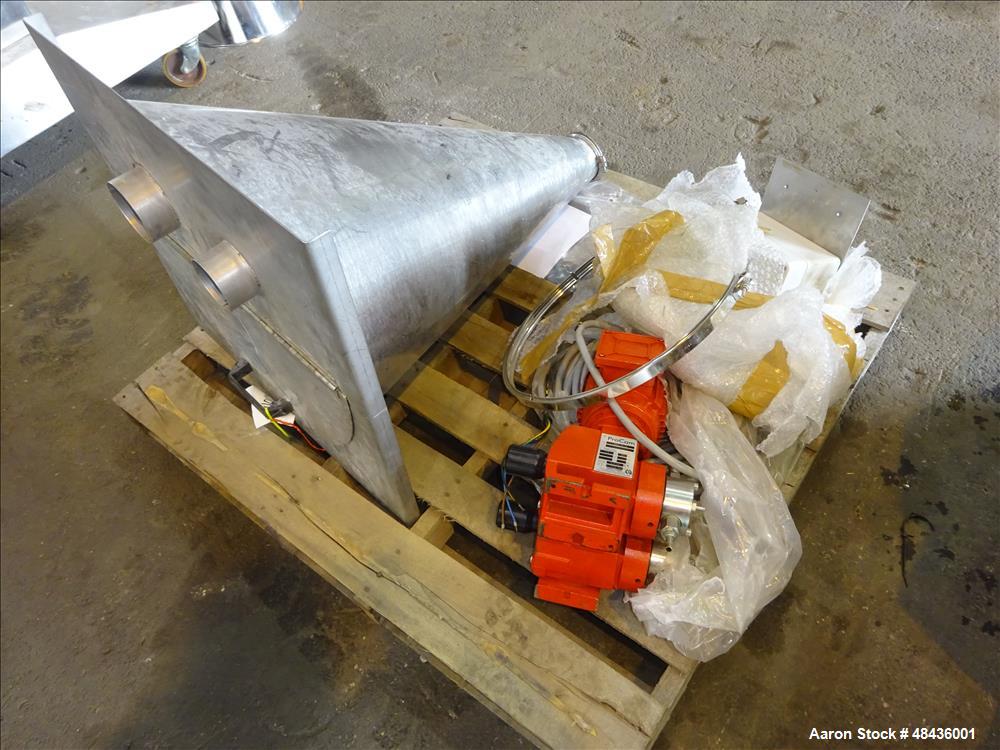 Used F. Aoustin Malaxeur Extrudeur / Extruder Twin-Screw Continuous Mixing/Extr