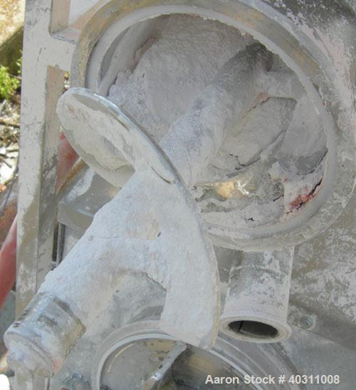 Used Arde Barinco Continuous Inline Mixing System consisting of: (1) Arde Barinco Dispershear mixer, model D6000, 316 stainless steel. Approximately 6 to 75 gallons per minute, 1 to 350 pounds an hou...