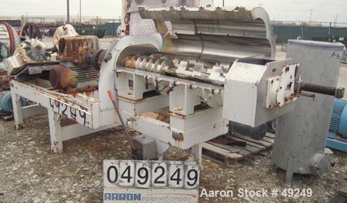Used Beken Engineering Twin Shaft Processor/Mixer, Model TEN/C, Type ONE