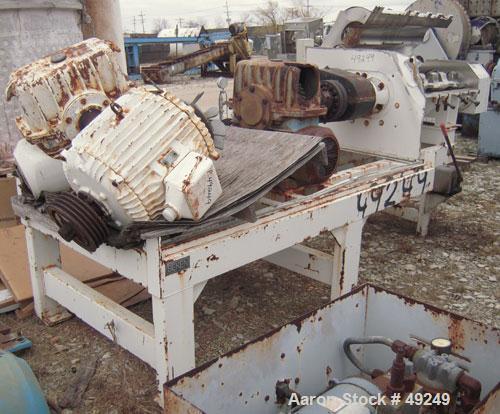 Used Beken Engineering Twin Shaft Processor/Mixer, Model TEN/C, Type ONE