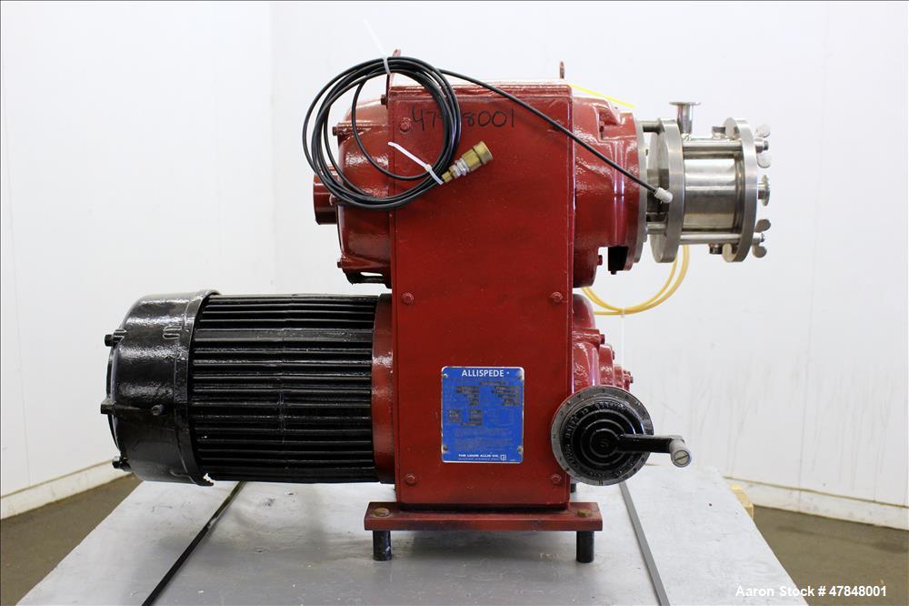 Used Votator CR Continuous Whipper Emulsifier Mixer