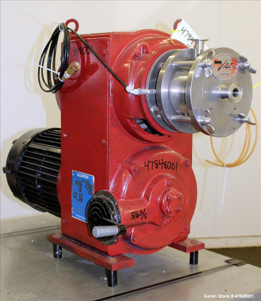 Used Votator CR Continuous Whipper Emulsifier Mixer