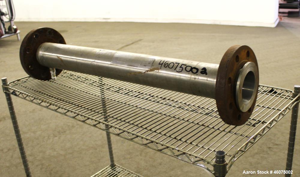 Used Chemineer Kenics Fixed Element Static Mixer, Model 4-KMS-6, Stainless Steel. Approximate 4" diameter x 42" long tube, rated 1485 psi at 300 degrees F. Serial# 1-81697A1, built 1982.
