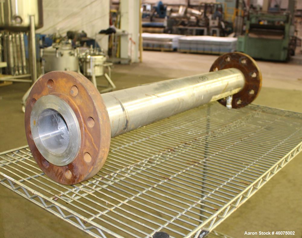 Used Chemineer Kenics Fixed Element Static Mixer, Model 4-KMS-6, Stainless Steel. Approximate 4" diameter x 42" long tube, rated 1485 psi at 300 degrees F. Serial# 1-81697A1, built 1982.