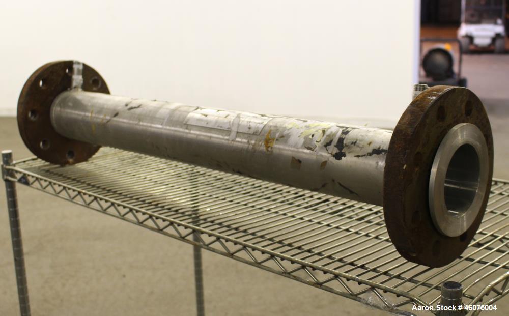 Used Chemineer Kenics Fixed Element Static Mixer, Model 4-KMS-6, Stainless Steel. Approximate 4" diameter x 42" long tube, rated 1485 psi at 300 degrees F. Serial# 1-81697A4, built 1982.
