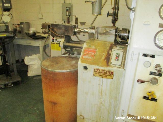 Used Farrel #2FCM Continuous Mixer