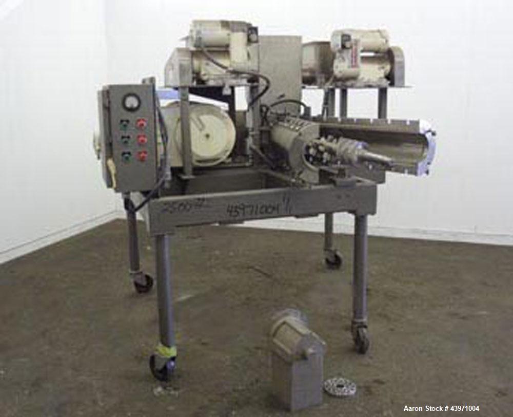 Used Fitzpatrick Malaxator Continuous Mixer, 304 Stainless Steel