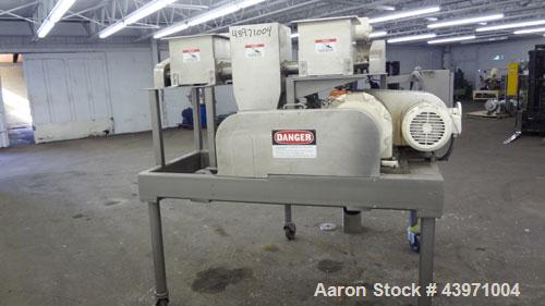 Used Fitzpatrick Malaxator Continuous Mixer, 304 Stainless Steel