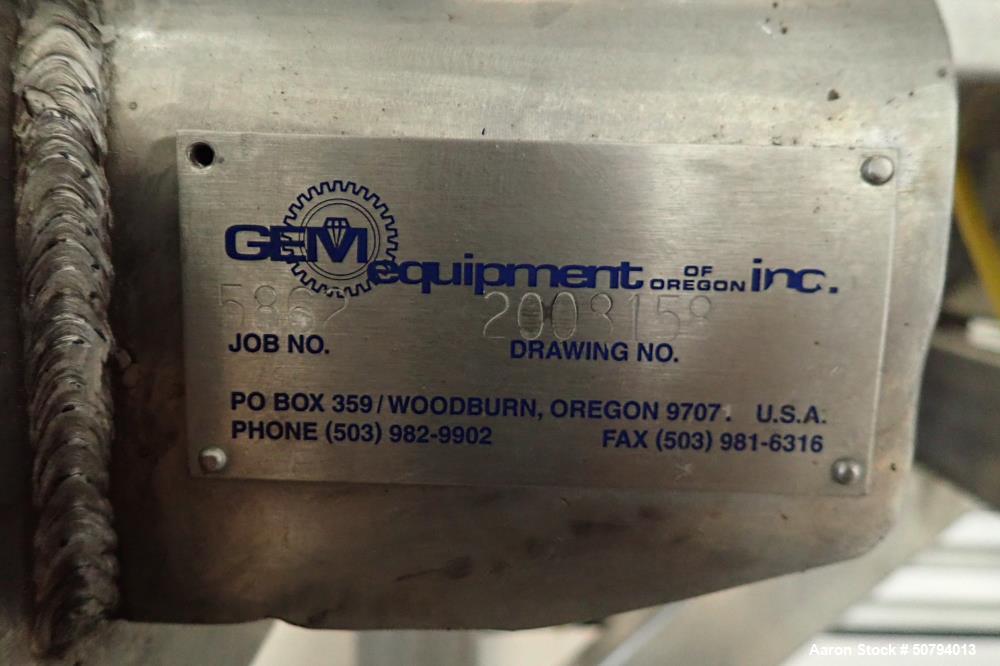 Used GEM Equipment Continuous Mixer
