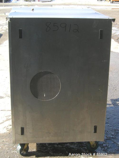 Used Goodway Industries Continuous Mixer, model CML25, 304 stainless steel. 10" diameter, jacketed stator, 2" triclamp inlet, 2" National Pipe Thread outlet. Driven by a 7-1/2 hp, 3/60/208-230/460 vo...