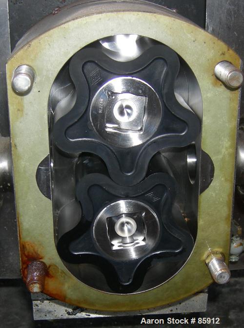 Used Goodway Industries Continuous Mixer, model CML25, 304 stainless steel. 10" diameter, jacketed stator, 2" triclamp inlet, 2" National Pipe Thread outlet. Driven by a 7-1/2 hp, 3/60/208-230/460 vo...