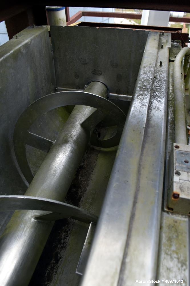 Used Groen Continuous Screw Blender, Model CSB-16180, 316 Stainless Steel