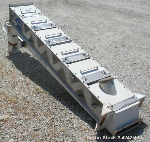 Used Kice Multi-Aspirator, Model 6E12, Carbon Steel. Approximately 12’’ wide with 5 slides. Top air outlet, top product inlet, bottom product outlet. Rated approximately 1000 pounds an hour.
