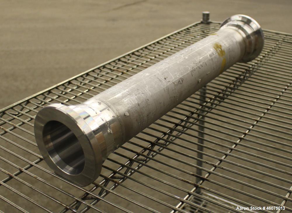 Used Koch-Glitsch Static Mixer, Type SMX, Stainless Steel. (6) Mixing elements, approximate 3-1/2" diameter x 20" long chamber. 3-1/2" Inlet/outlet. Job#G17144-75.