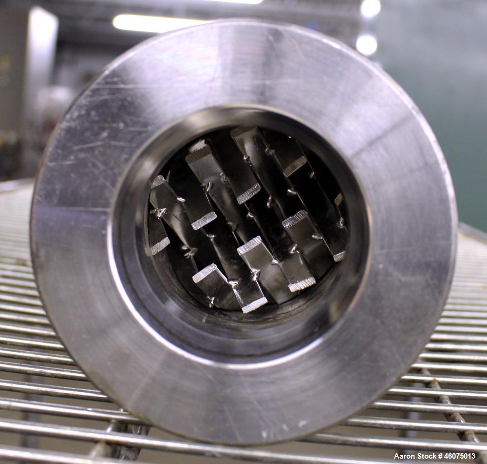 Used Koch-Glitsch Static Mixer, Type SMX, Stainless Steel. (6) Mixing elements, approximate 3-1/2" diameter x 20" long chamber. 3-1/2" Inlet/outlet. Job#G17144-75.